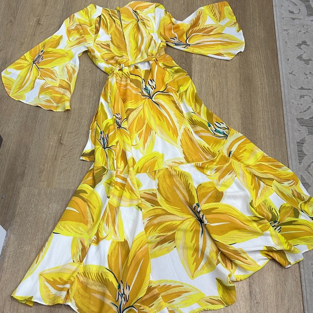 Farm Rio Azalea Wrap Dress | Size XS - Picture 15 of 16